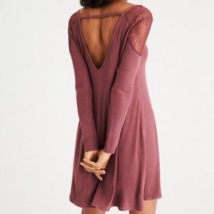 Dusty rose dress